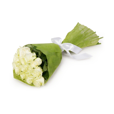 Букет из белых роз в фетре Ижевск Удмуртская Республика